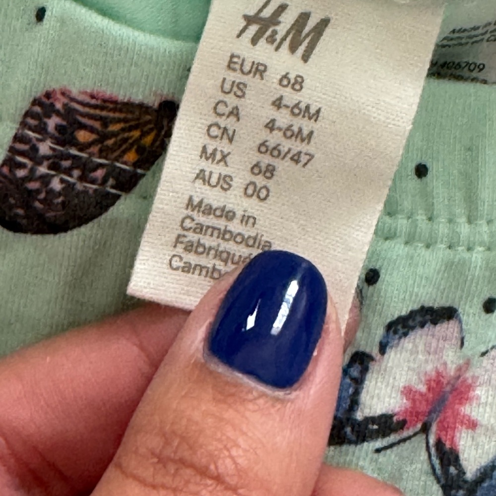 H&M 4-6 month leggings - Picture 2 of 2